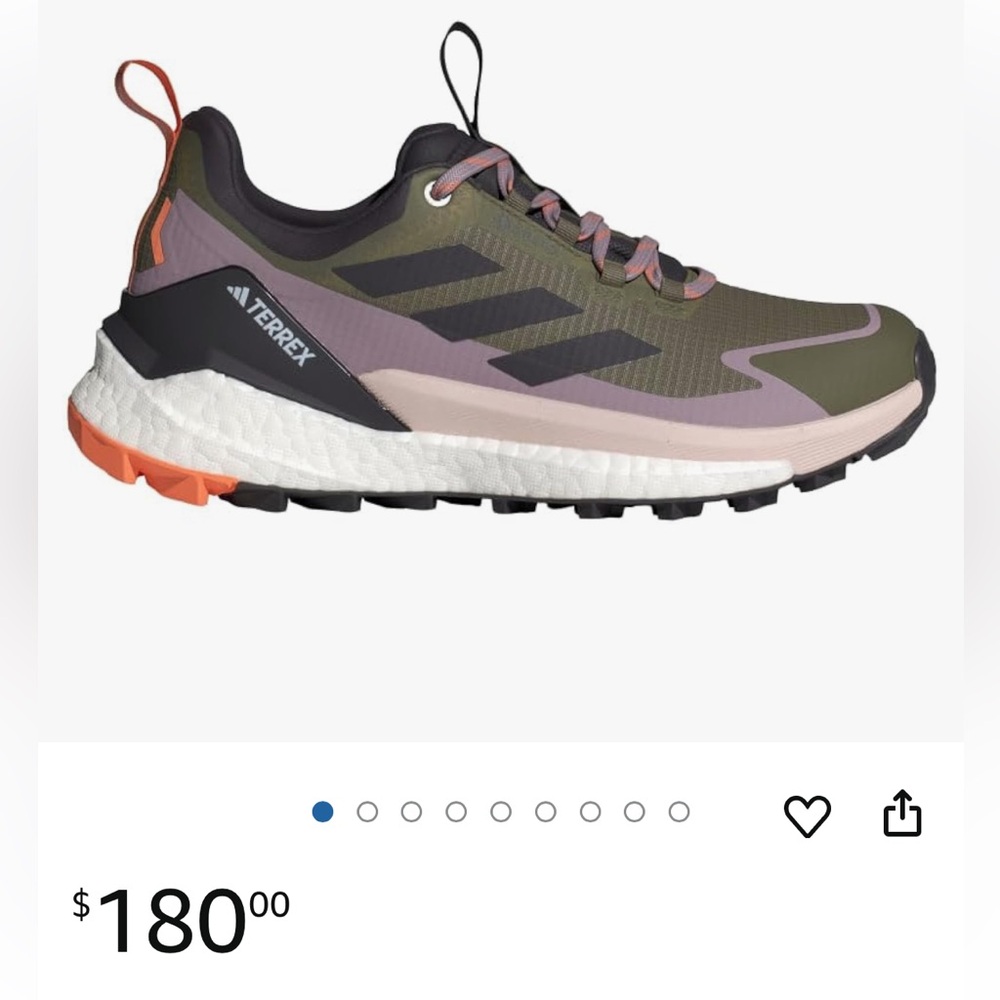 Terrex Free Hiker 2.0 Low Gore-Tex Hiking Shoes 6